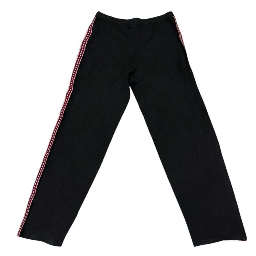 ESCADA Black High Waist Knit Pants Size M